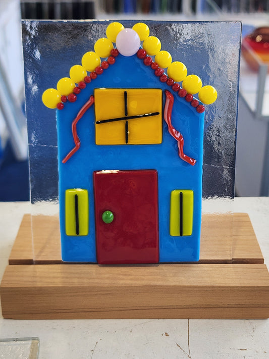 Glass Fusing Class - Quirky Houses