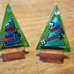 Glass Art Christmas Trees