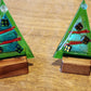 Glass Art Christmas Trees